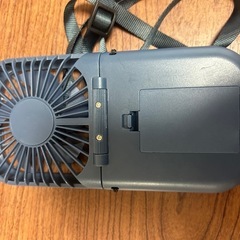 単四電池で動くハンディファンの画像