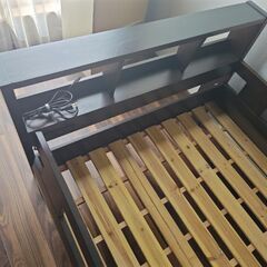 2段ベッドの上だけですの画像