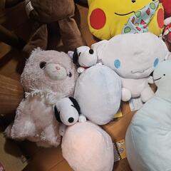 ぬいぐるみ、すみっこやポケモンの画像