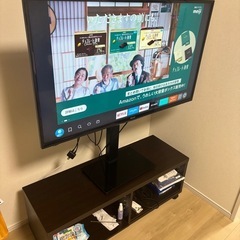 タイトル： 【セット販売】43インチ テレビ（2018年）＋スタ...