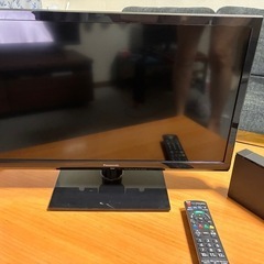 『決まりました』テレビPanasonic24インチ BUFFAL...