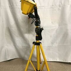 【北見市発】ハロゲンライト CHT500T 2015年製 黄色 作業灯 投光器 照明器具 (D6420kms)の画像