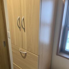木製衣類棚　タンス/収納　の画像