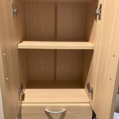 木製衣類棚　タンス/収納　の画像