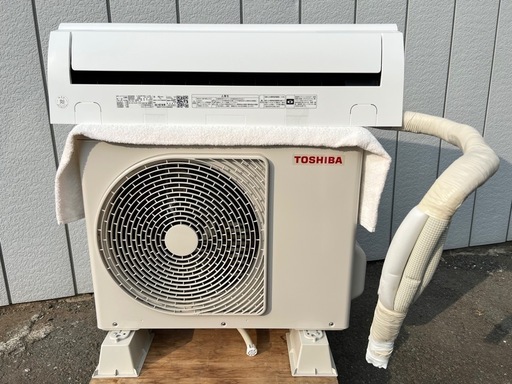 ■美品 実質使用4カ月■東芝 エアコン 2024年製 6畳用■TOSHIBA RAS-N221M 2.2kw 単相100V 冷媒R32■2024年7月購入 セルフクリーン マジック洗浄熱交換器