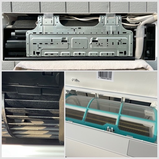 ■美品 実質使用4カ月■東芝 エアコン 2024年製 6畳用■TOSHIBA RAS-N221M 2.2kw 単相100V 冷媒R32■2024年7月購入 セルフクリーン マジック洗浄熱交換器