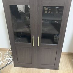 テレビ台　木製/収納付き　テレビも付けますの画像