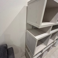 [値下げ] インテリア棚　ホワイトの画像