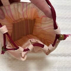 ⑱和風小物巾着袋　金魚の画像