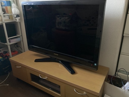 美品コカ・コーラ、ジョージア液晶テレビ2台セット