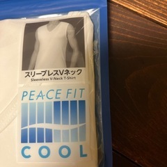 冷感スリーブレスVネック　未開封 の画像