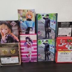 【新】アニメフィギュア まとめ売り 8個セットの画像