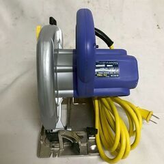 【北見市発】ヒタチ HITACHI 日立 ブレーキ付き丸のこ FC7MA 2003年製 190mm 紫 DIY 木工 (D6424ntnYM)の画像