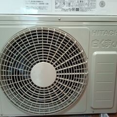 安心の電気工事士がお伺い致します！使用期間2か月！人気のしろくまくん！6畳用！取付け工事付き！取外し工事無料！保証付き！配送込み！エリア限定の画像