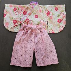 子供袴 ハンドメイド〜お食初めや節句などの祝着に〜 ⑥の画像