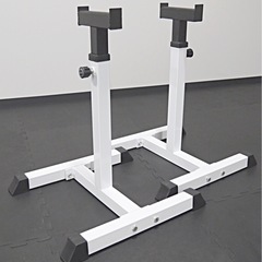 WILD FIT GYM フォールディングベンチ・セーフティスタンドセットの画像