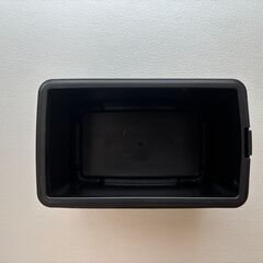 車用のゴミ箱　底面におもりが付いていて動かないようになってますの画像