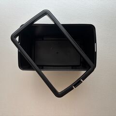 車用のゴミ箱　底面におもりが付いていて動かないようになってますの画像