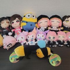 【新品タグ付き】マスコット ぬいぐるみ まとめ売り 16個の画像