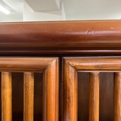 ロ2507-169 アジアン家具 キャビネット キズ汚れ有りの画像