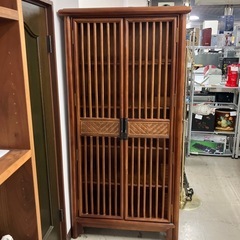 ロ2507-169 アジアン家具 キャビネット キズ汚れ有り