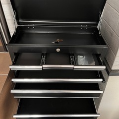 【購入者決定】ロールキャビネット　ツールボックス　工具箱 キャスター　鍵付きの画像