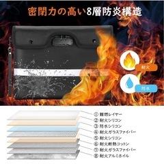 ポーチ　集金袋　耐火バック　鍵付きポーチの画像
