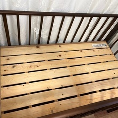 【ベビーベッド　2000円でお譲りします！】
の画像