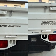 スバルサンバー軽トラック、スーパーチャージャー丸目の画像