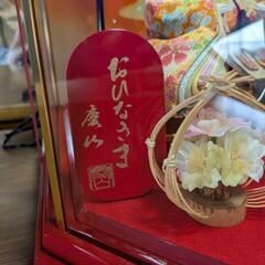 雛人形セット ガラスケース入りの画像