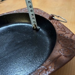 南部鉄器のひとり用すき焼き鍋の画像