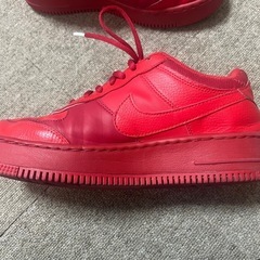 NIKEナイキ AIR FORCE 1 エアーフォース1 トリプル レッド ローの画像