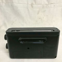 【北見市発】ソニー SONY FM/AMラジオ ICF-506 2018年製 黒 ポータブル 防災 (E3515raYM)の画像