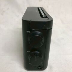 【北見市発】ソニー SONY FM/AMラジオ ICF-506 2018年製 黒 ポータブル 防災 (E3515raYM)の画像