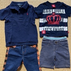 80センチ　子ども服　夏物セットの画像