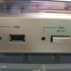 （8/12 改訂）USBメモリに録音できるアナログレコードプレーヤーの画像