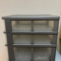 レターケース　書類ケース　3段　A4サイズ入ります！の画像