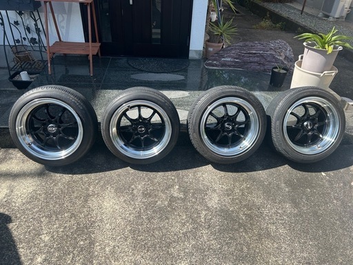 ⭐︎深リム・段リム⭐︎15インチ ホイールセット