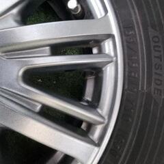 軽自動車　スタッドレス 155/65R13 ヨコハマ アイスガード iG50 プラス 　ウェッズ　ファング　 13インチ PCD100/4Hの画像