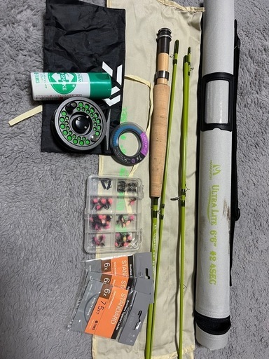 フライフィッシング セット フライフィッシングセット！ 新古品 説明文