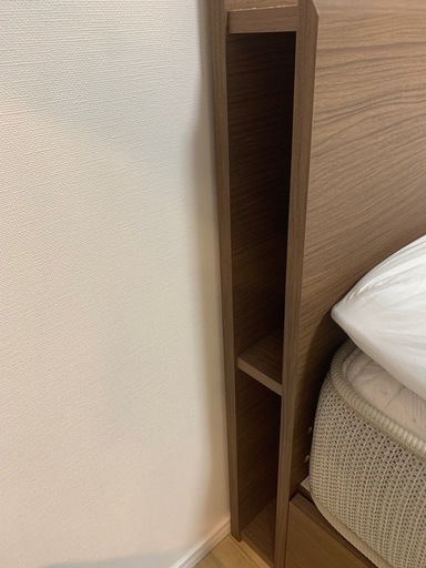 【売約済】ニトリ　クイーンベッド　フレーム/マットレス