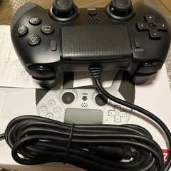 新品未使用PS4コントローラー マクロ機能 ps4コントローラー 有線 TURBO連射 ピンホールリセット機能 高耐久ボタンの画像