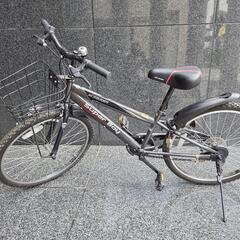 子供用自転車マウンテンバイク24インチ 6段変速付 (あ～ちゃん