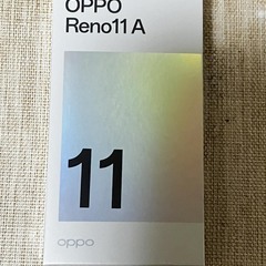  OPPO Reno 11 A 5G 新品未開封　ワイモバイル の画像
