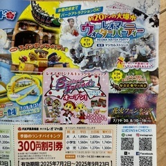 レオマワールド割引券の画像