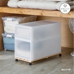 【美品】カインズ　押入れ用キャスター付きすのこL　5枚の画像