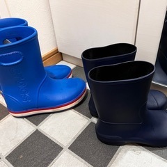 クロックス　レインブーツ　レインシューズの画像
