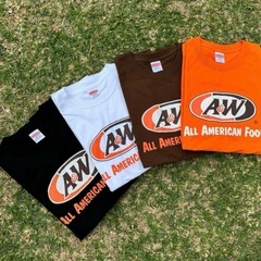 【ホワイト】新品 A＆W ロゴ Tシャツ 正規 Sサイズの画像