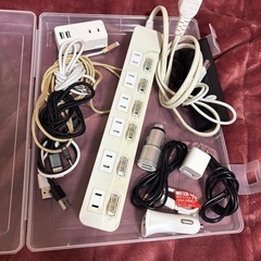 充電コード 延長コードまとめの画像