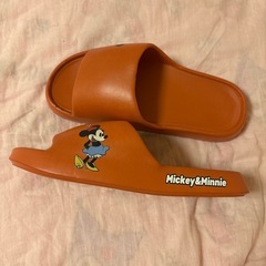 ミッキー&ミニィのサンダルの画像